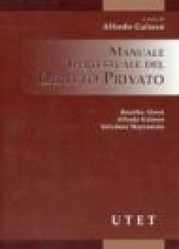 Manuale ipertestuale del diritto privato. Con CD-ROM - Alfredo Galasso
