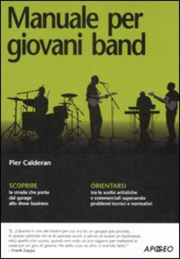 Manuale per giovani band - Pier Calderan