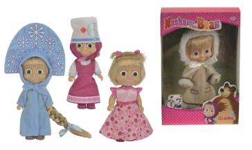 Masha 12 cm. 4 soggetti in costume