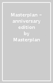 Masterplan - anniversary edition