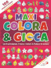 Maxi colora & gioca. Con le principesse, il mare, i motori, la frutta e la verdura. Ediz. a colori