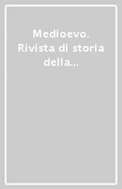 Medioevo. Rivista di storia della filosofia medievale. 4.