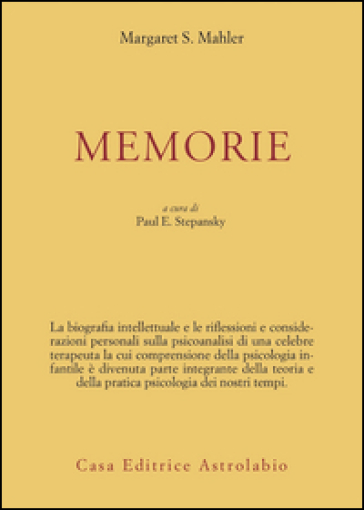 Memorie - Margaret Mahler