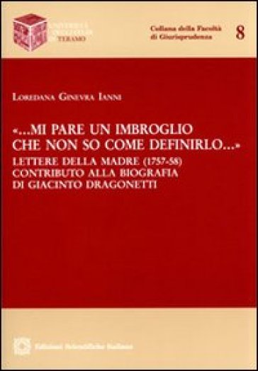 ... Mi pare un imbroglio che non so come definirlo... - Loredana G. Ianni