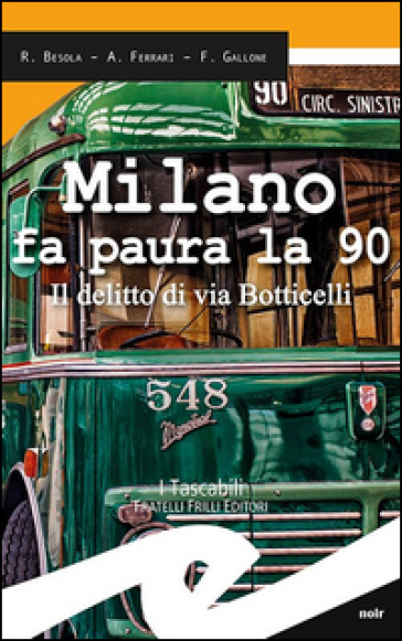 Milano fa paura la 90. Il delitto di via Botticelli - Riccardo Besola - Andrea Ferrari - Francesco Gallone