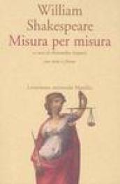 Misura per misura. Testo inglese a fronte