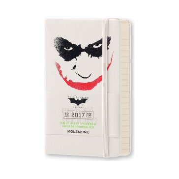 Moleskine 12M Limited Edition Planner Batman Daily Pocket White