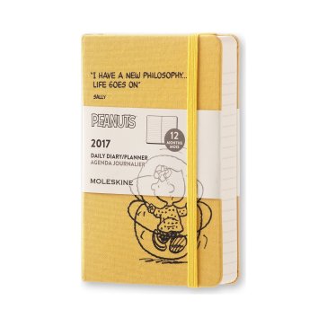 Moleskine 12M Limited Edition Planner Peanuts Daily Pocket Yellow