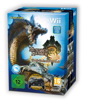 Monster Hunter Tri Classic Ctrl Pro Pack