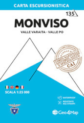 Monviso. Valle Varaita, Valle Po 1:25.000