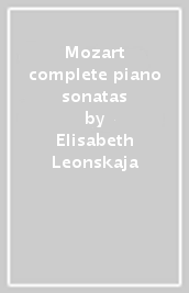 Mozart complete piano sonatas