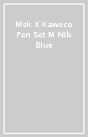 Msk X Kaweco Pen Set M Nib Blue