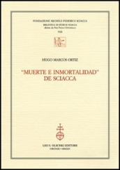 «Muerte e inmortalidad» de Sciacca