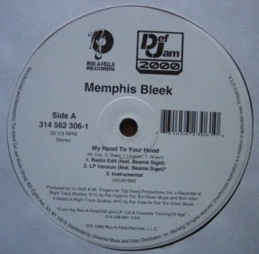 My hood to your hood - Memphis Bleek