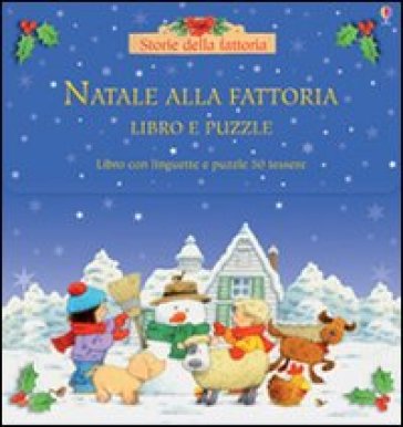 Natale alla fattoria. Libro puzzle - Heather Amery - Stephen Cartwright