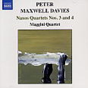 Naxos quartets n.3, n.4 - Peter Maxwell Davies