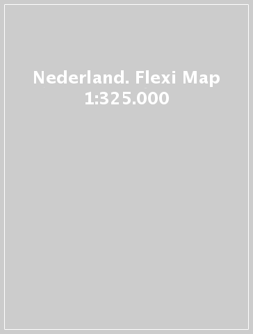 Nederland. Flexi Map 1:325.000