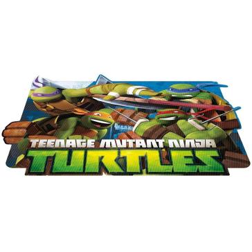 Ninja Turtles - Tovaglietta Segnaposto Lenticolare