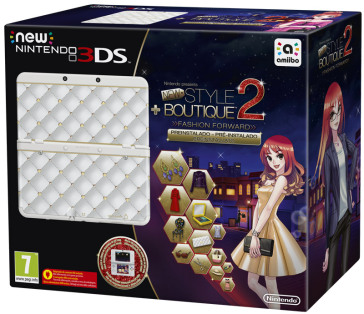 Nintendo New 3DS Bianco+Style Boutique 2