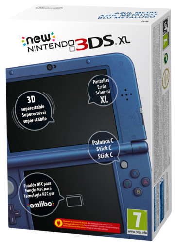 Nintendo New 3DS XL Blu Metallico