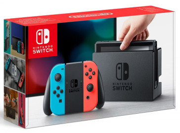 Nintendo Switch Joy-Con Neon Rosso Blu