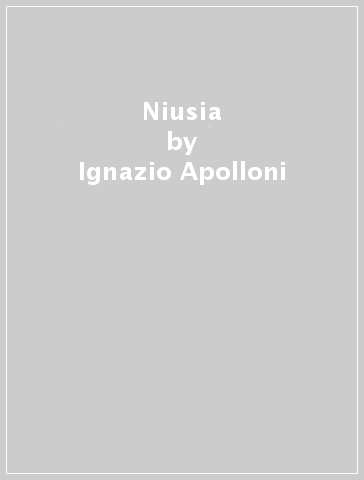 Niusia - Ignazio Apolloni