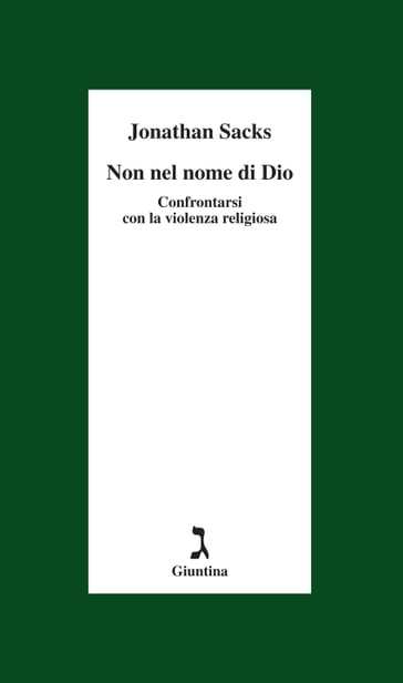 Non nel nome di Dio - Jonathan Sacks