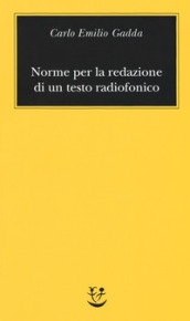 Norme per la redazione di un testo radiofonico