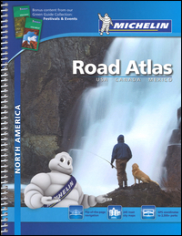 North America. Road atlas