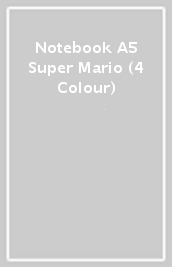 Notebook A5 Super Mario (4 Colour)
