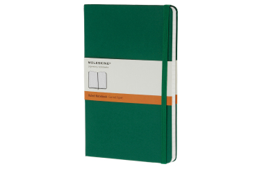 Notebook Large Ruled Oxide Green Hard