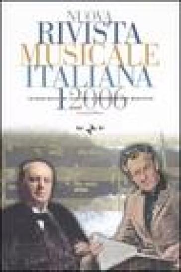 Nuova rivista musicale italiana (2006). 1.