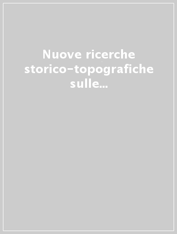 Nuove ricerche storico-topografiche sulle aree confinarie adell'antica chora di Rhegion