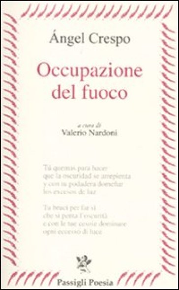 Occupazione del fuoco - Angel Crespo