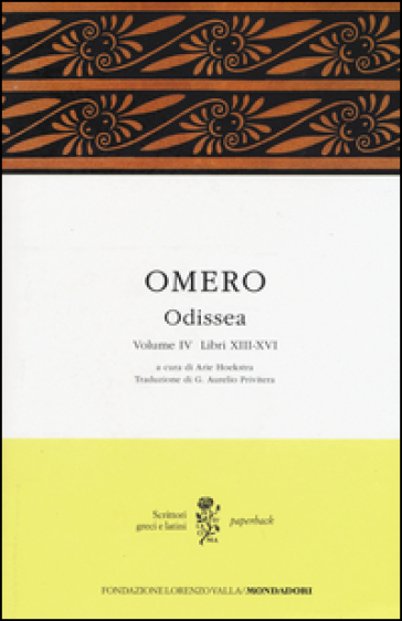 Odissea. Testo greco a fronte. Vol. 4: Libri XIII-XVI - Omero