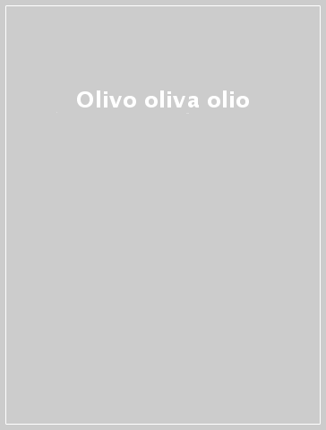 Olivo oliva olio