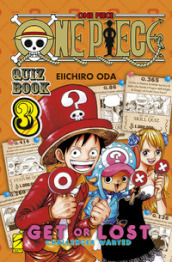 One piece. Quiz book. Get or lost. Challenger wanted. 3.