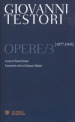 Opere. Vol. 3: 1977-1993