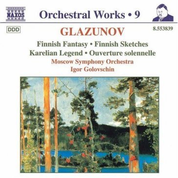 Opere x orchestra vol.9: fantasia f - Alexander Kostantinovich Glazunov