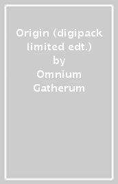 Origin (digipack limited edt.)