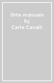 Orto manuale