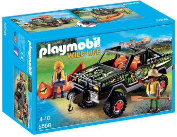 PLAYMOBIL Pickup con Canoa