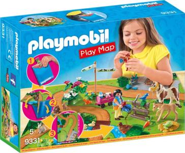 PLAYMOBIL Play Map - Passegg. a Cavallo