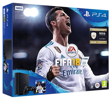 PS4 500GB + FIFA 18