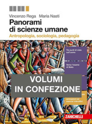 Panorami di scienze umane. Antropologia, sociologia, psicologia-Antologia la città. Per le Scuole superiori. Con e-book. Con espansione online - Vincenzo Rega - Maria Nasti