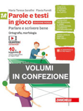 Parole e testi in gioco. Parlare e scrivere bene. Edizione rossa. Con quaderno. Per la Scuola media. Con Contenuto digitale (fornito elettronicamente). Vol. 1A-1B