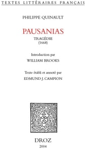 Pausanias : tragédie, 1668