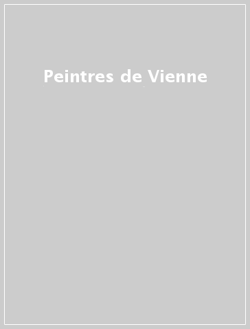 Peintres de Vienne