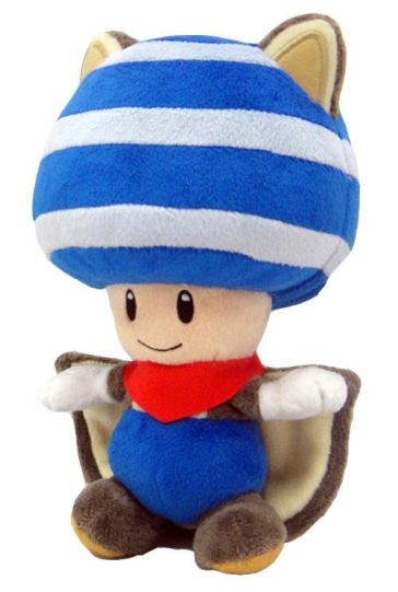 Peluche Toad Blu Scoiattolo Vol. 20cm