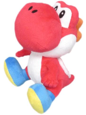 Peluche Yoshi Rosso 17cm